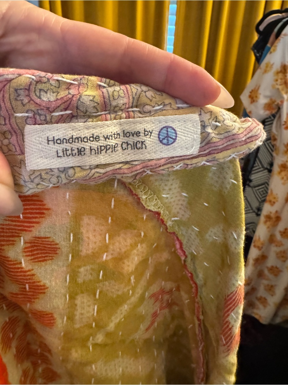 Little Hippie Chick Kantha top - Picture 10 of 10